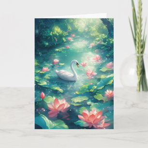 Swan Tranquil Realm Card