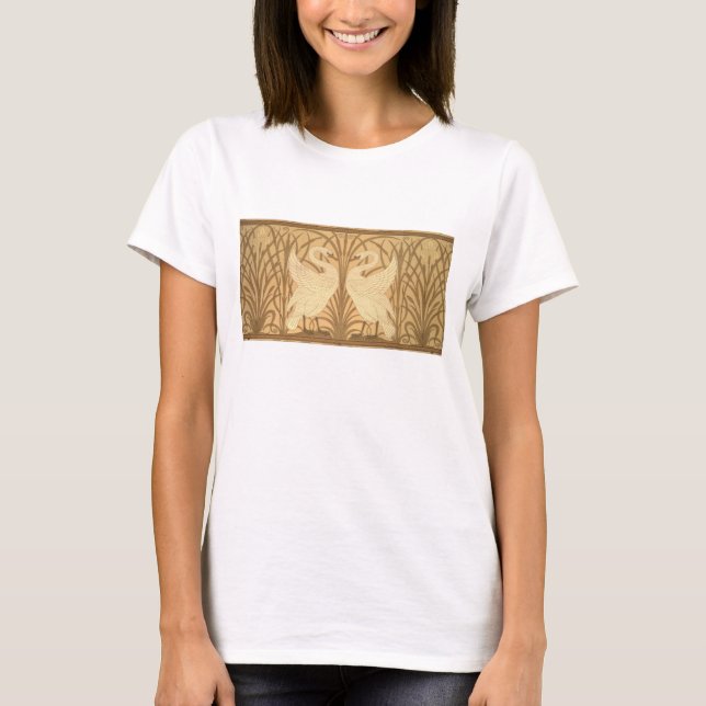 Swan wallpaper design T-Shirt (Front)