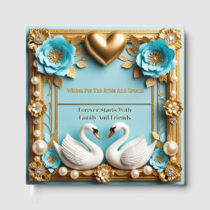 Swan Wedding Frame For Luxury Wedding Decor ✨ Guest Book