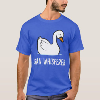 Swan Whisperer Love Swan Birds vintage T-Shirt