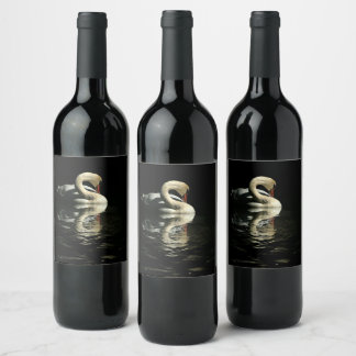Swan Wine Label