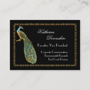 Swankshire Elegant Professional Business Card