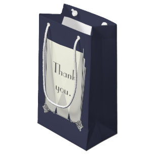 Swanky Art Deco in Blue Gift Bag