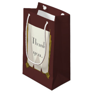 Swanky Art Deco in Red Gift Bag