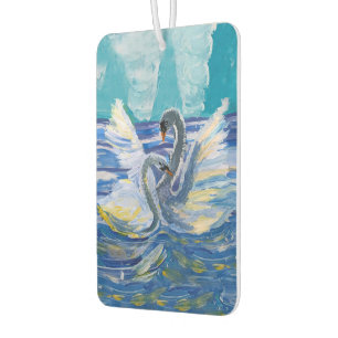 Swans "Art by Kids" Car Air Freshener
