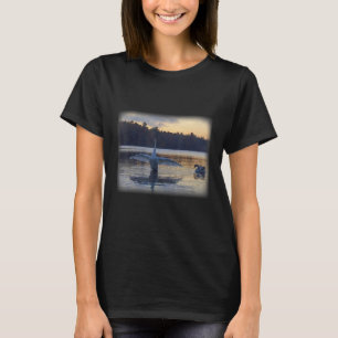Swans at Horn Pond T-Shirt