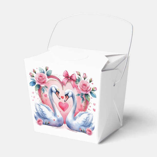 Swans Favour Box (Front Side)