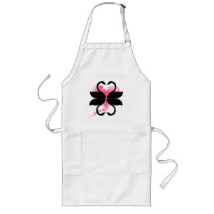 Swans Love Machete Long Apron