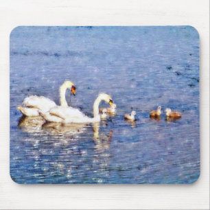 SWANS MOUSE PAD