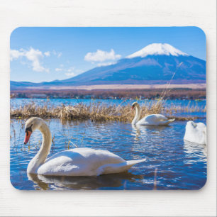 Swans Mouse Pad