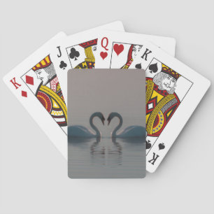  Swans on Lake Playing Cards