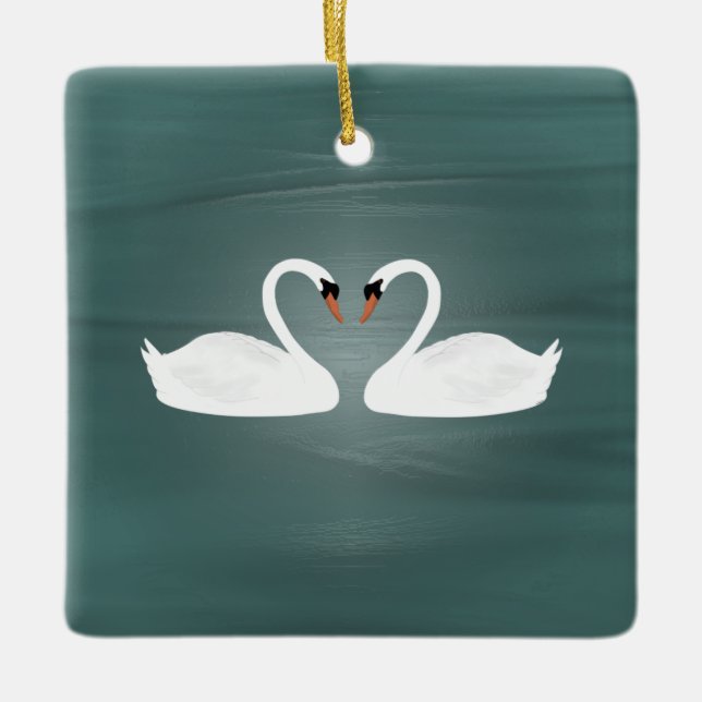 Swans Ornament (Front)