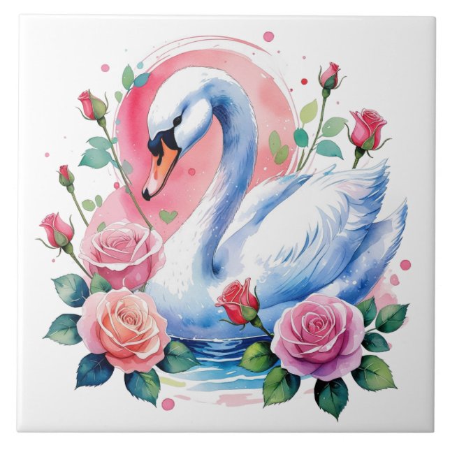Swans Tile (Front)
