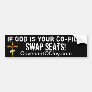 Swap Seats Bumper Sticker