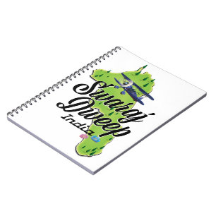 Swaraj Dweep India map Notebook