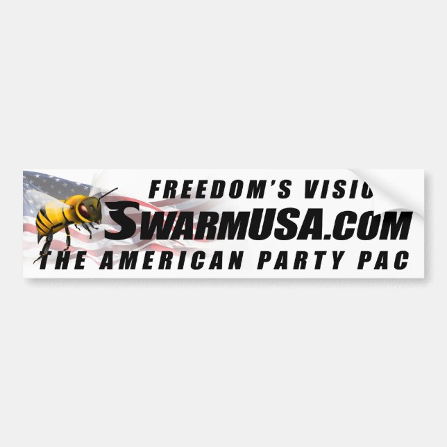 SwarmUSA Sticker (Front)