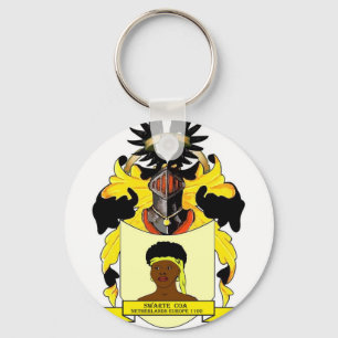 Swarte Coats of Arms Netherlands Europe Key Ring