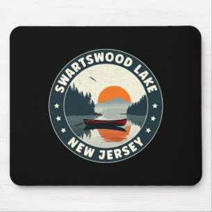 Swartswood Lake New Jersey Sunset T Shirt Mouse Pad