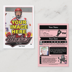 Swash Hockey Trading Card - Custom Stats