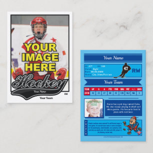 Swash Hockey Trading Card - Custom Stats