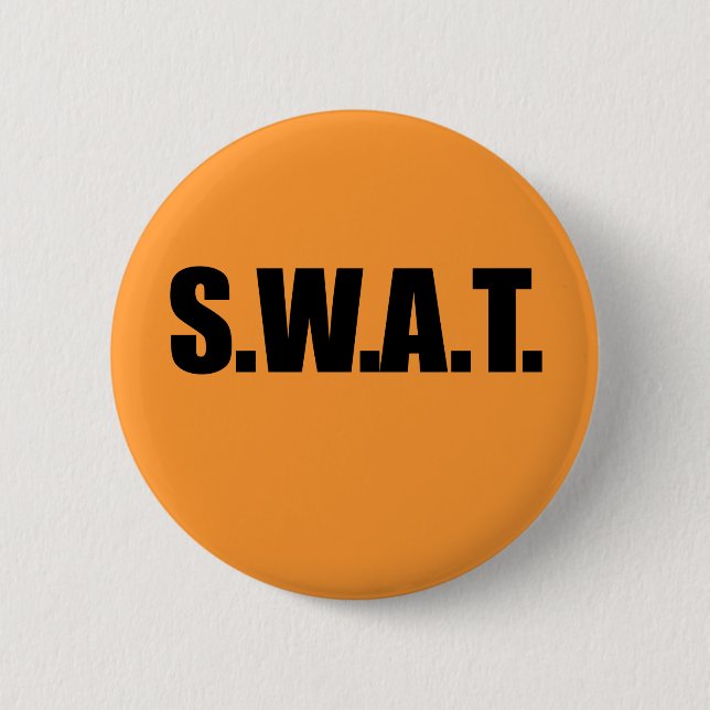 SWAT HALLOWEEN COSTUME.png 6 Cm Round Badge (Front)