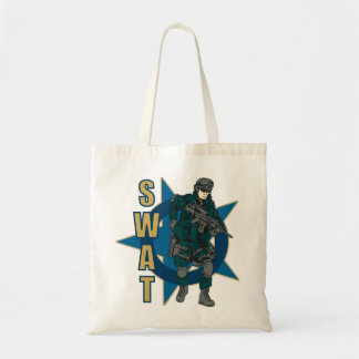 SWAT Police Officer Tote Bag