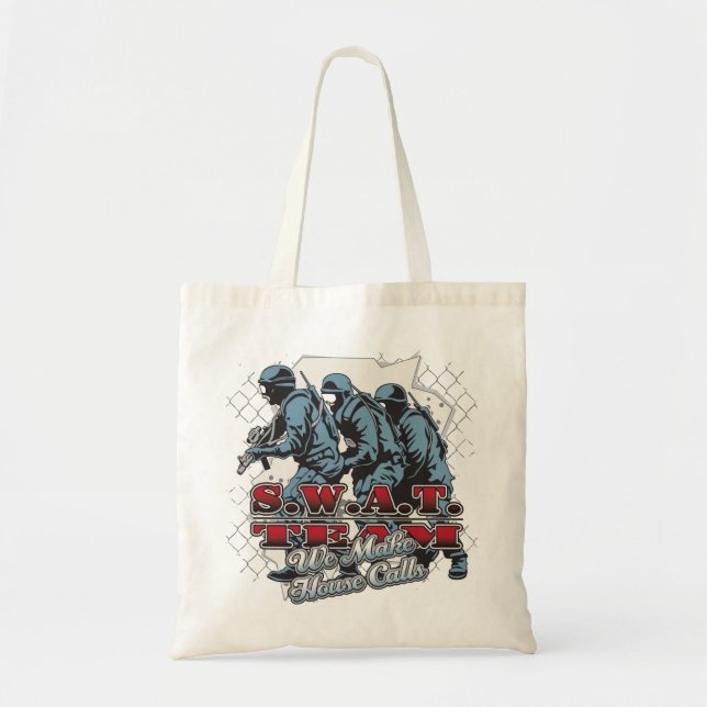 SWAT Team House Calls Tote Bag (Front)