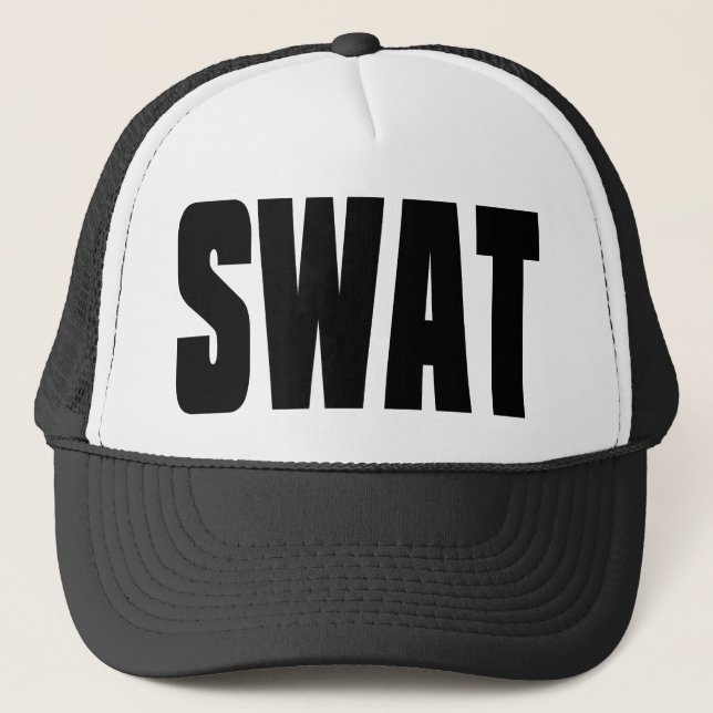 SWAT TRUCKER HAT (Front)