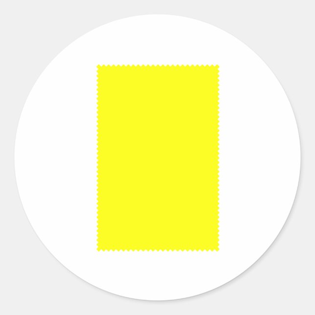 Swatch Colour The MUSEUM Zazzle Gifts Template Classic Round Sticker (Front)