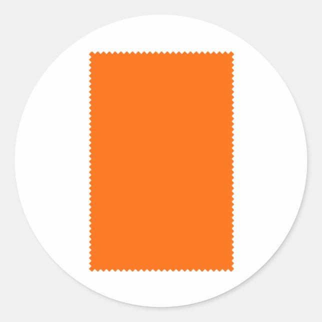 Swatch Colour The MUSEUM Zazzle Gifts Template Classic Round Sticker (Front)