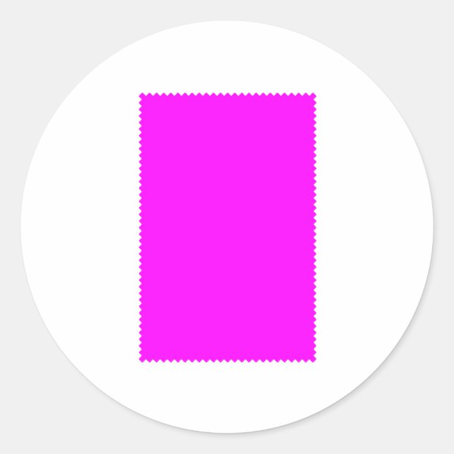 Swatch Colour The MUSEUM Zazzle Gifts Template Classic Round Sticker (Front)