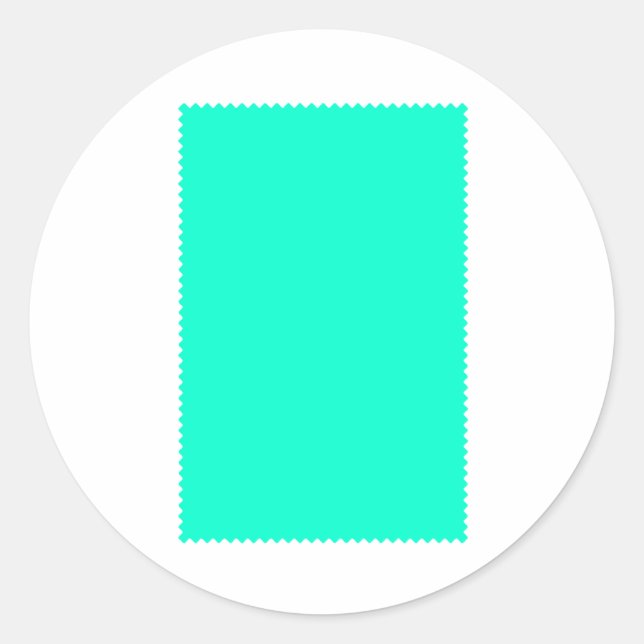 Swatch Colour The MUSEUM Zazzle Gifts Template Classic Round Sticker (Front)