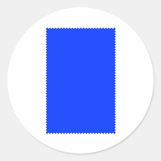 Swatch Colour The MUSEUM Zazzle Gifts Template Classic Round Sticker (Front)