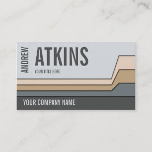 Swatches [Shades of Grey V.4] Business Card