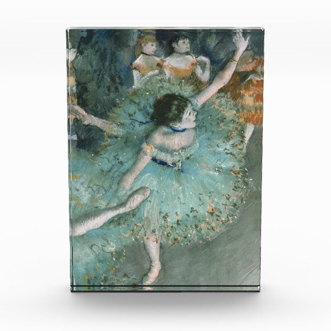 Swaying Dancer (Dancer in Green) Edgar Degas   Photo Block (Front)