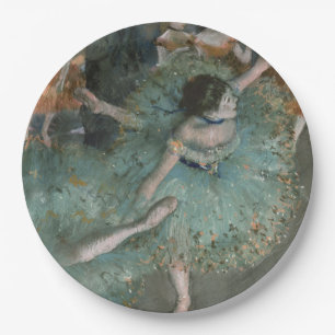 Swaying Dancer - Edgar Degas Paper Plate