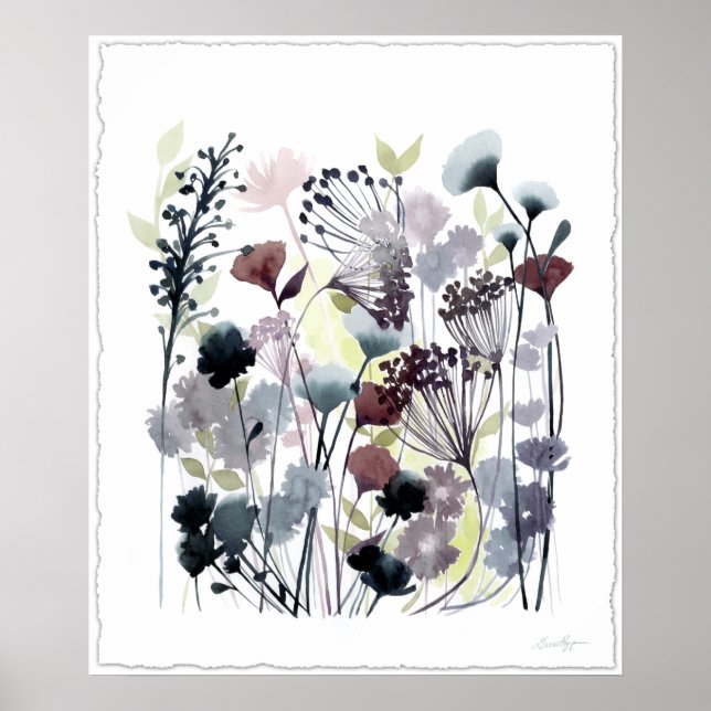 Swaying Florets II Poster (Front)