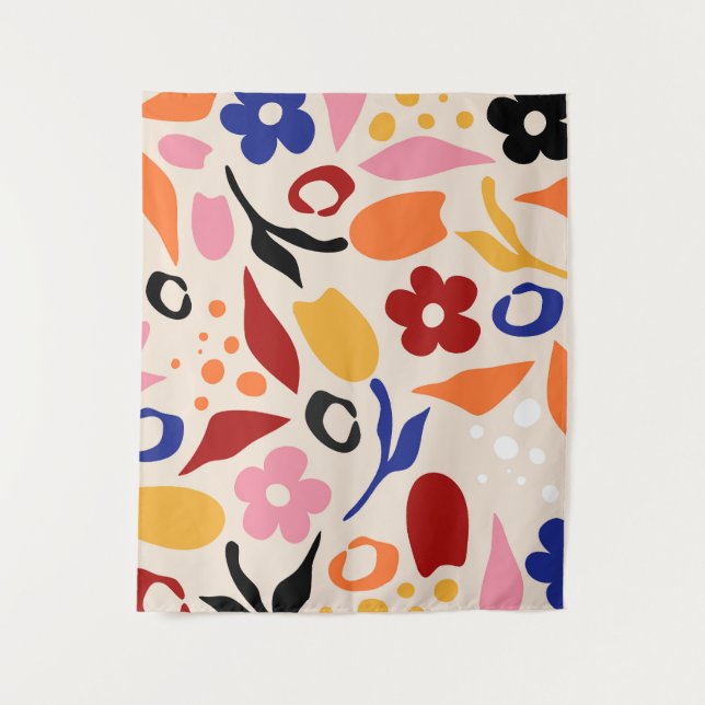 Swaying Petals Tapestry (Front)