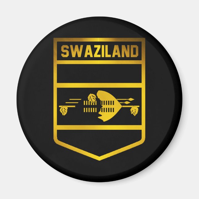 Swaziland Emblem Magnet (Front)