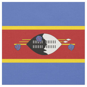 Swaziland flag fabric