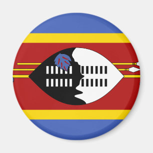 Swaziland Flag Magnet