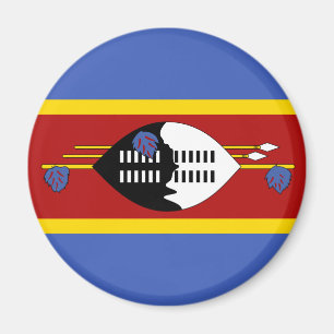 Swaziland Flag Magnet