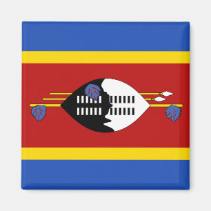 Swaziland Flag Magnet