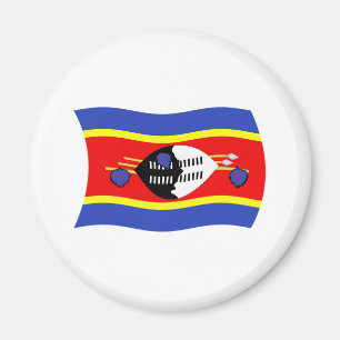 Swaziland Flag Magnet