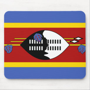 Swaziland Flag Mouse Pad