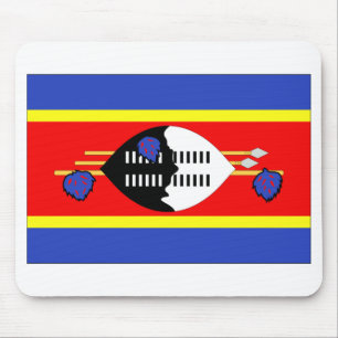 Swaziland Flag Mouse Pad