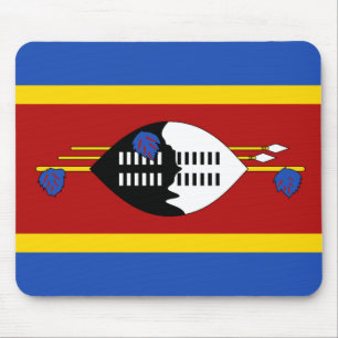 Swaziland Flag Mousepad