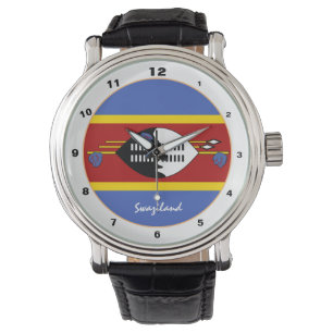 Swaziland Flag & Swaziland trendy fashion /design Watch
