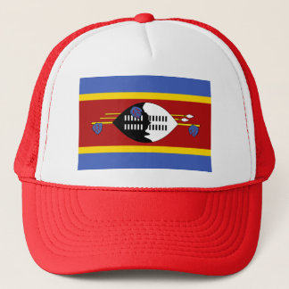 Swaziland Flag Trucker Hat