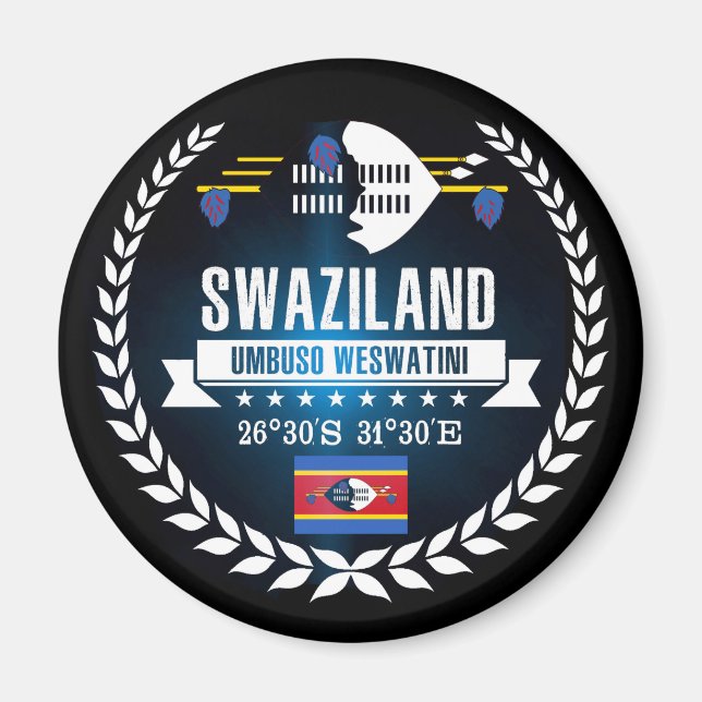 Swaziland Magnet (Front)